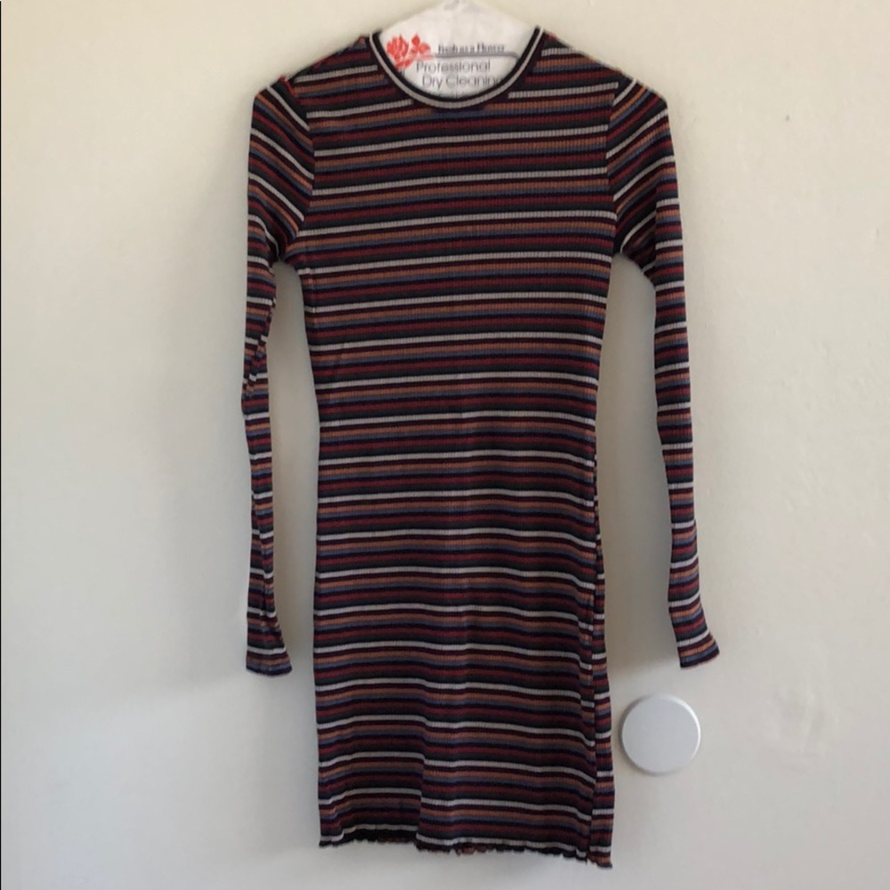 Striped Bodycon Dress